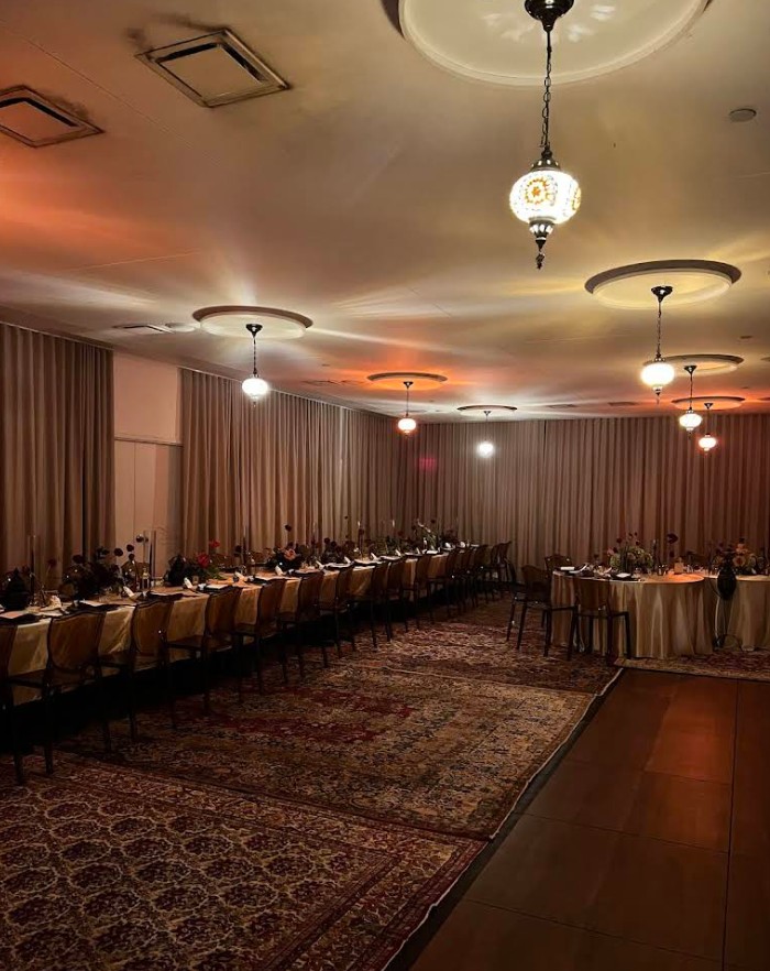 Image 3 de nos tapis présentés lors du mariage d'un de nos clients satisfaits.